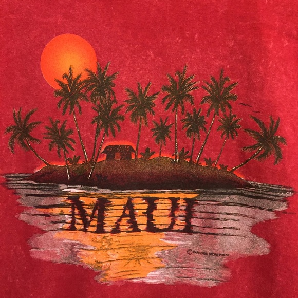 Original Maui Red Dirt Women's Pink T-shirt Size US M - Picture 3 of 8